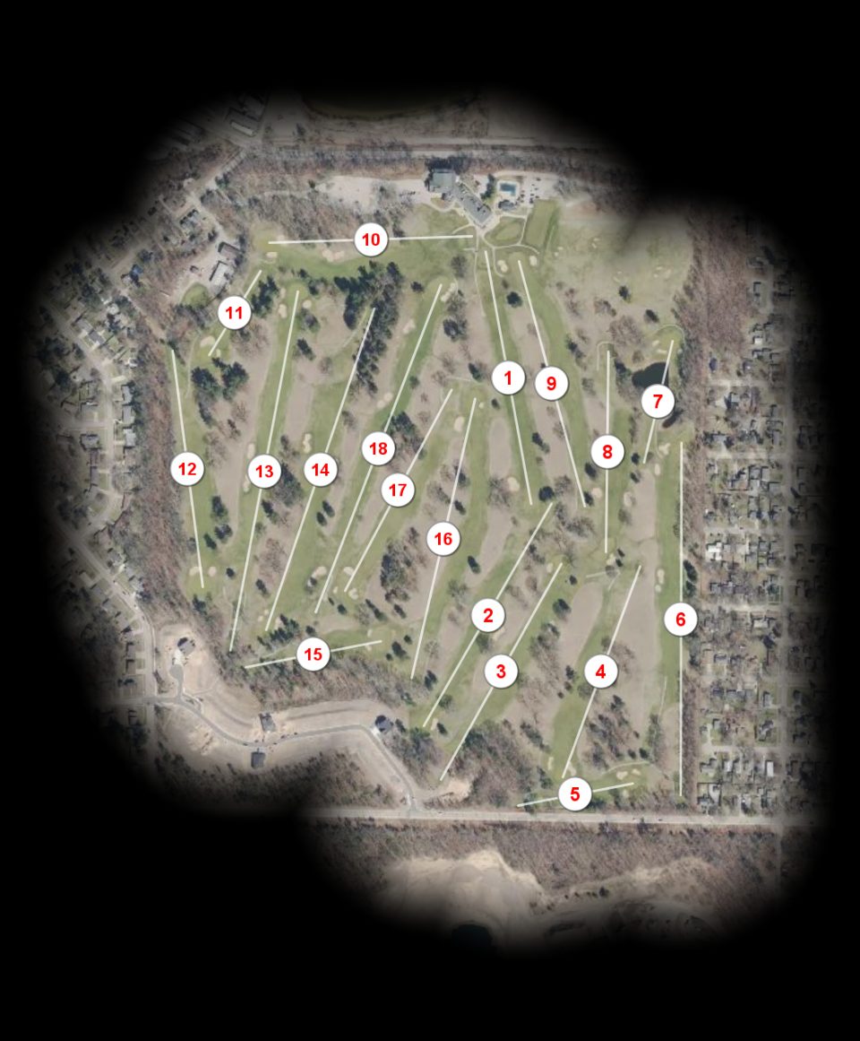 Muskegon Country Club course overview