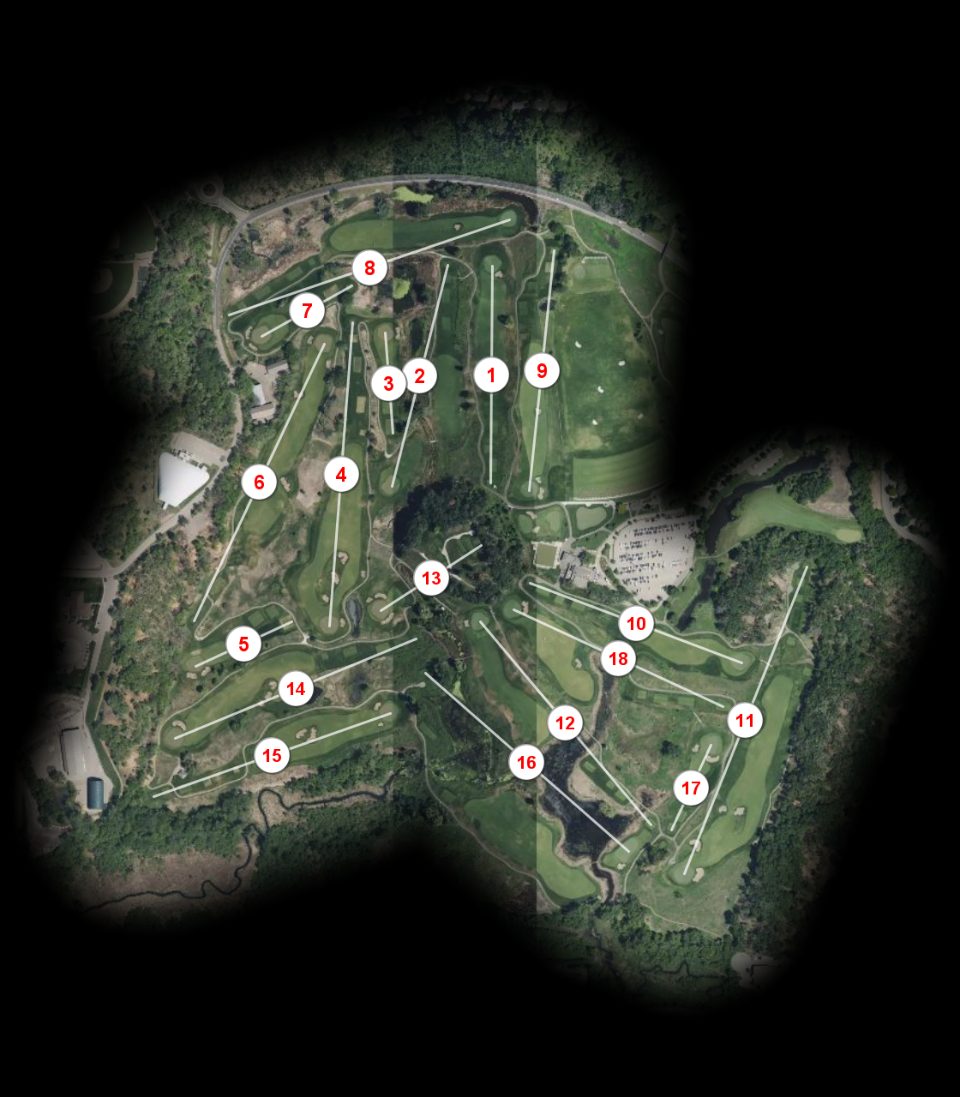 Braemar Golf Club Championship-18 course overview