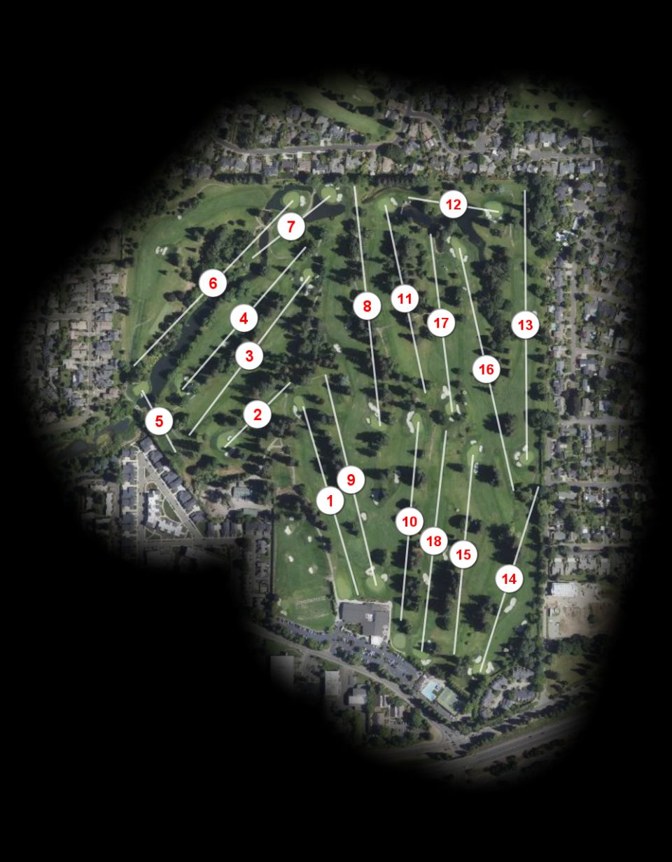 Eugene Country Club course overview