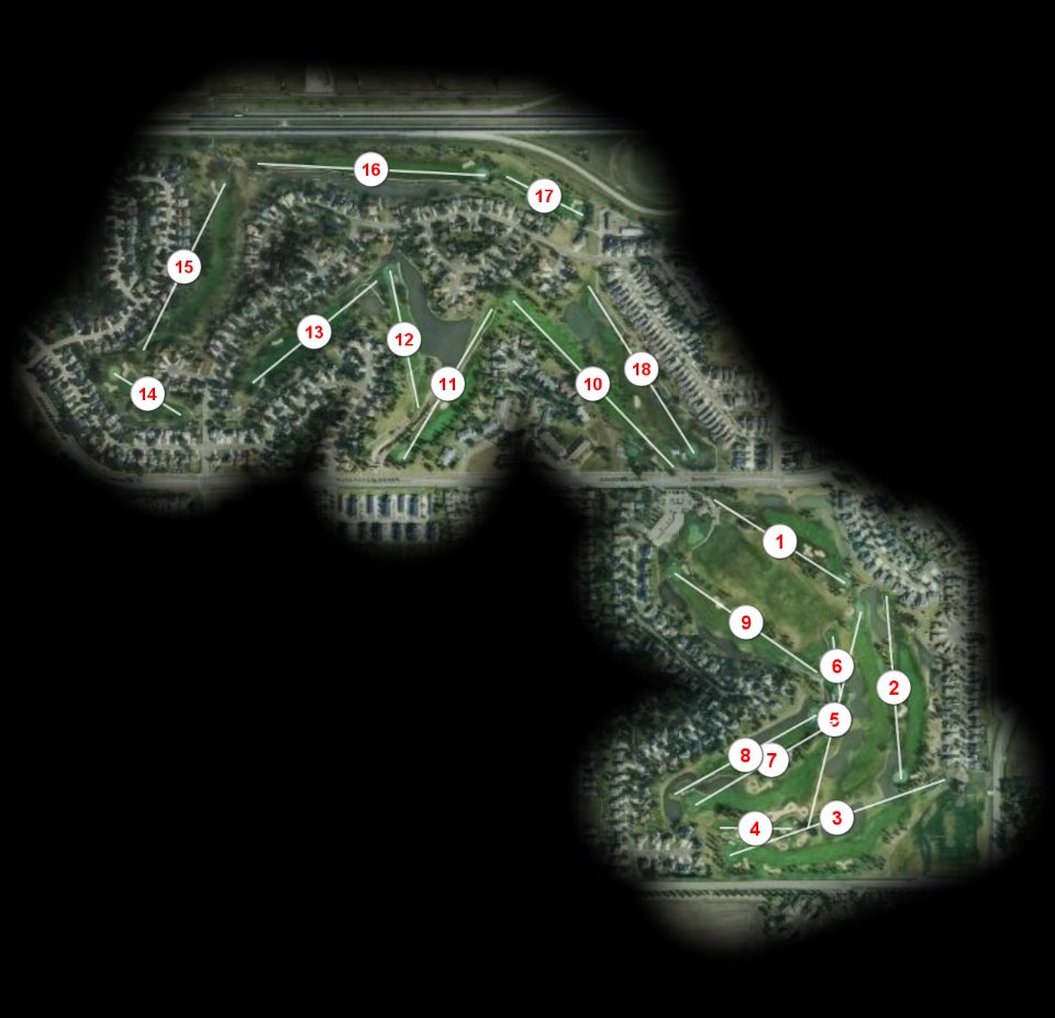 Village Green Public Golf Club course overview