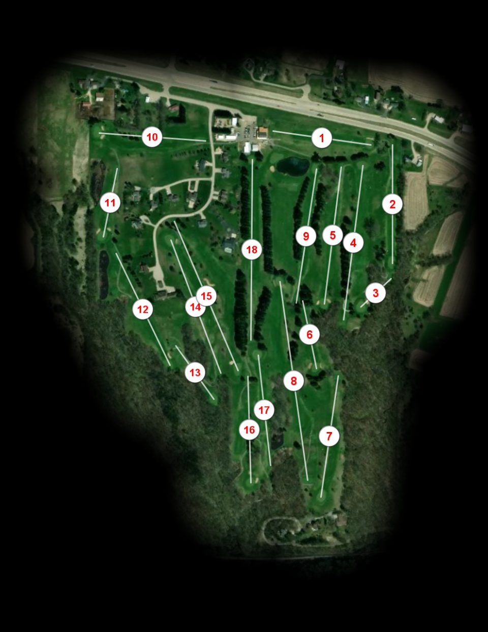 Prairie du Chien Country Club course overview