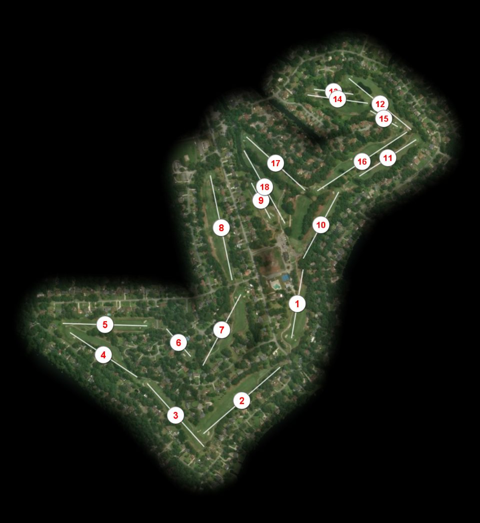 River Bend Country Club course overview