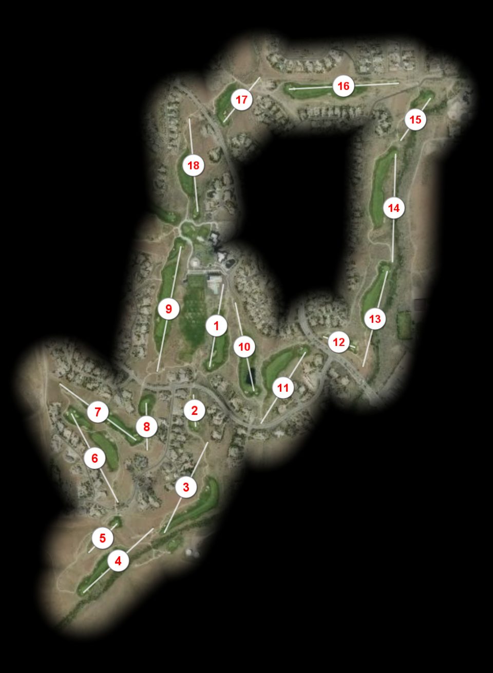 Arrow Creek Golf Club The Legend course overview