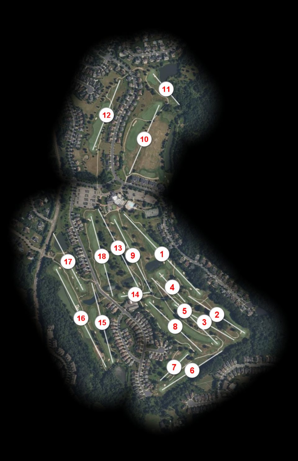Battleground Country Club course overview