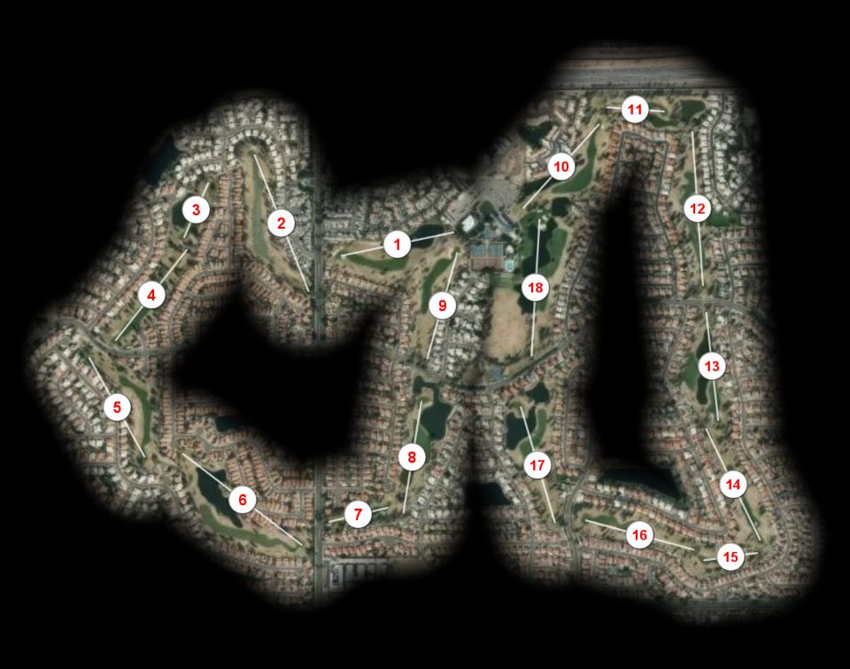 Arrowhead Country Club course overview