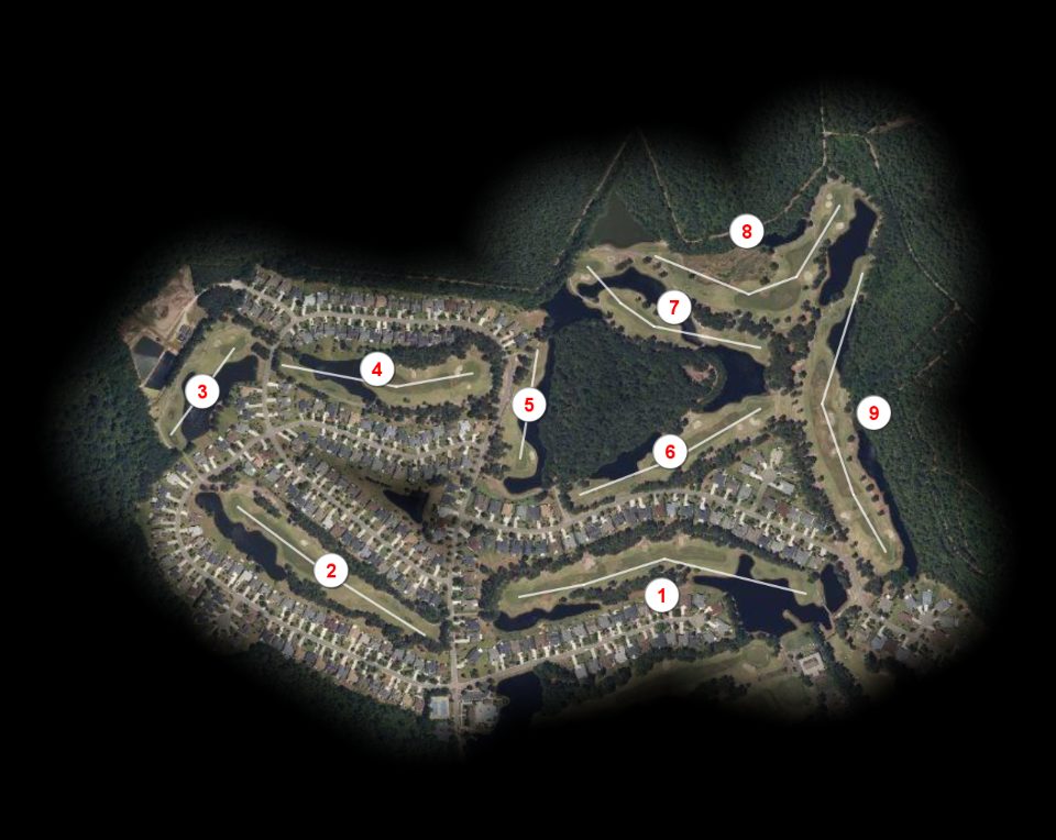 Bay nine at Sandpiper Bay Golf Club