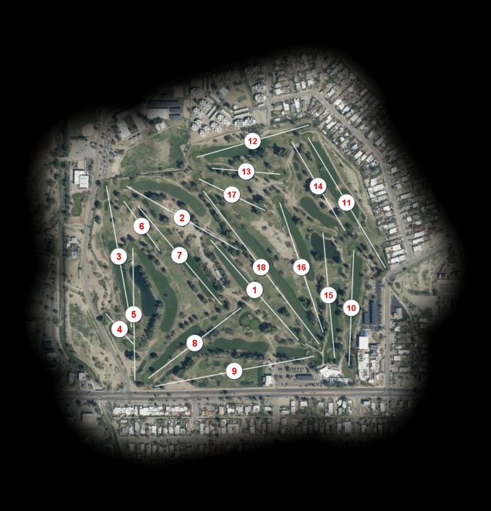 El Rio Municipal Golf Club course overview