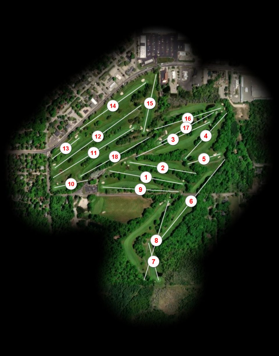 Petoskey Bay View Country Club course overview