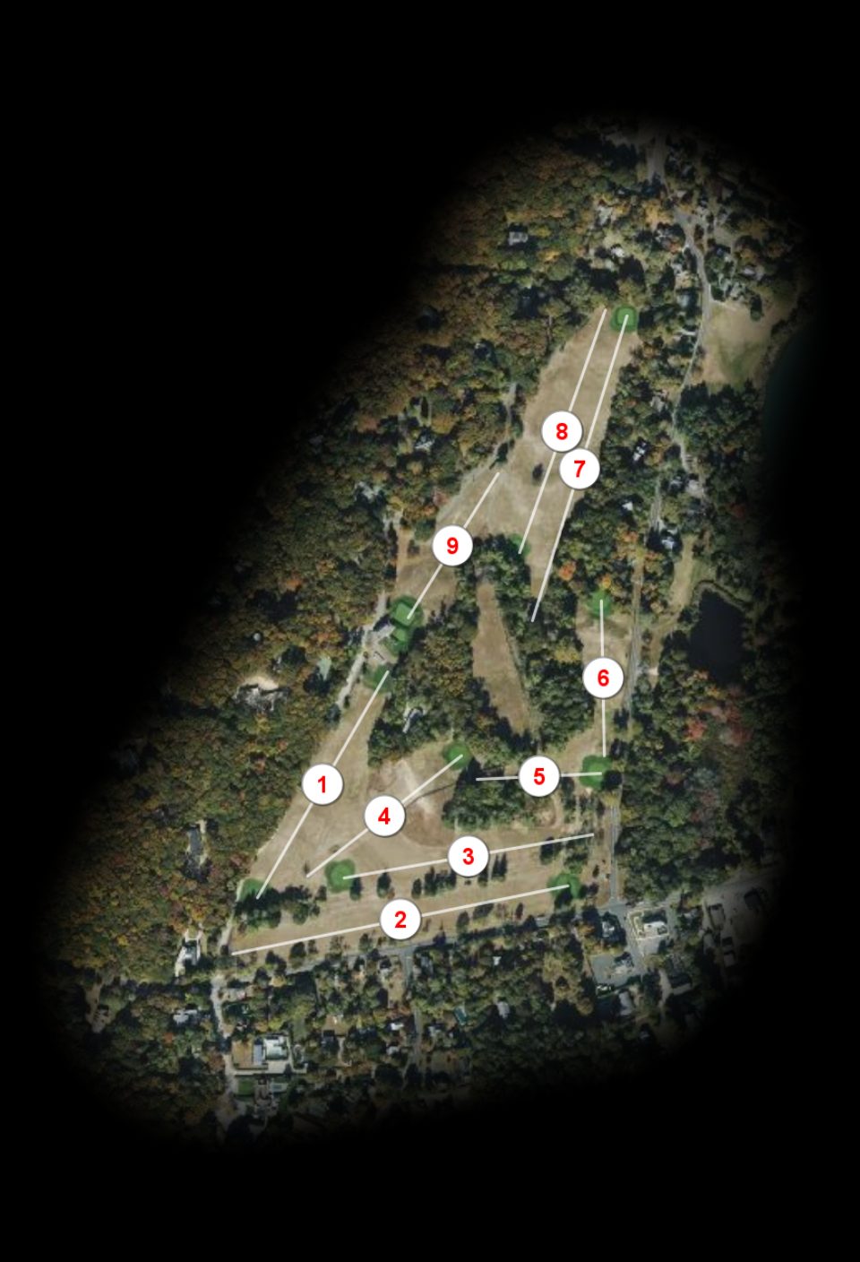 Shelter Island Country Club course overview