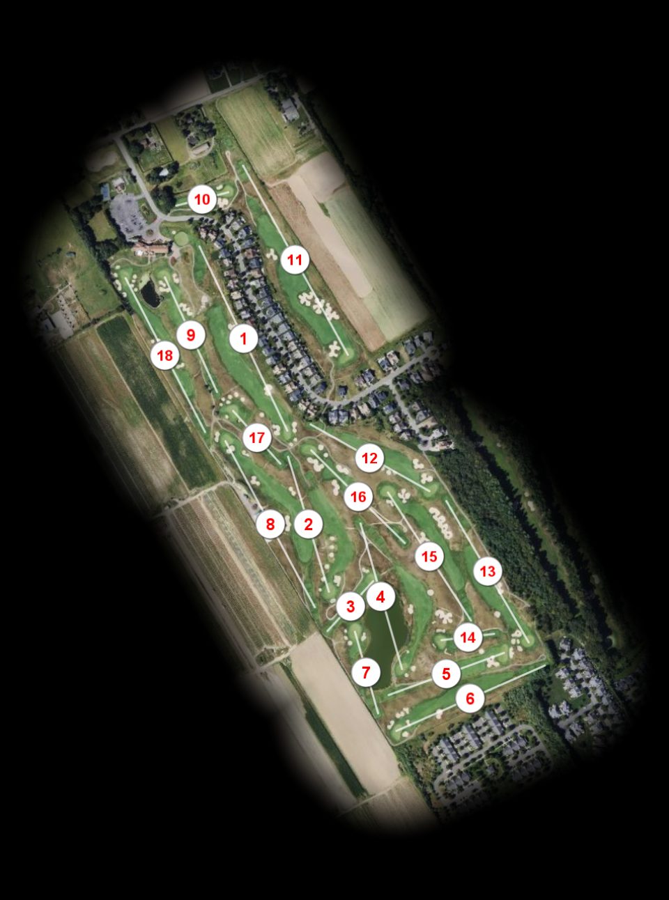 The Vineyards Golf Club course overview