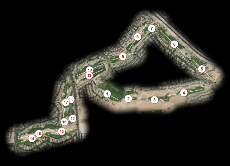 TPC Las Vegas course overview