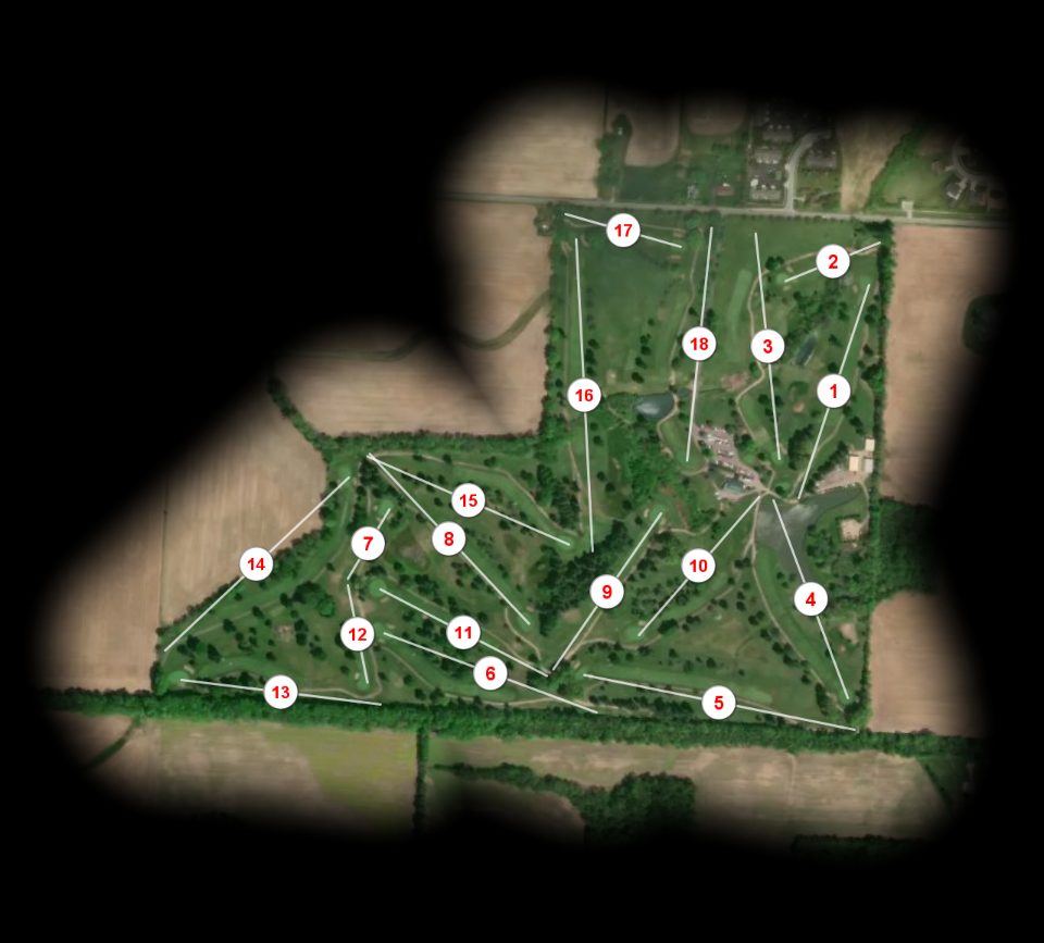 Pickaway Country Club course overview