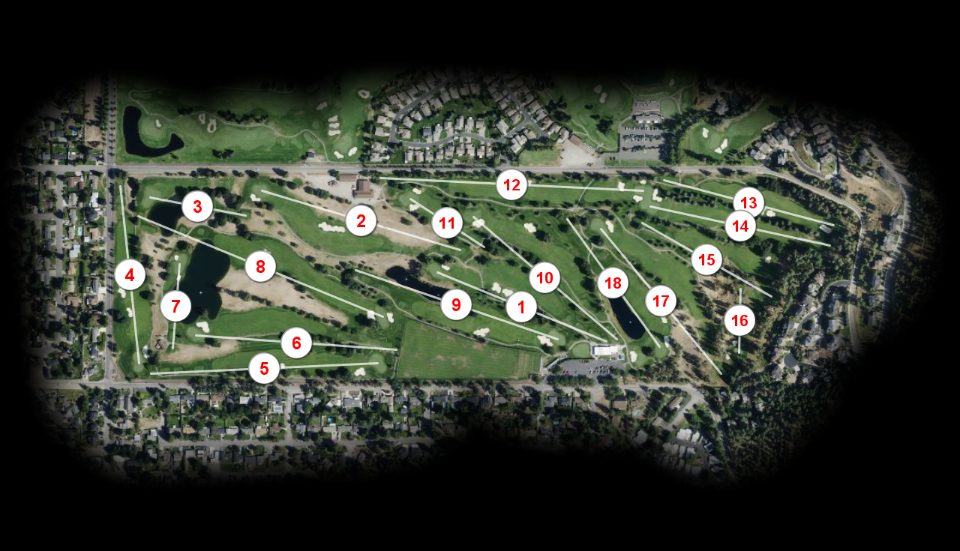 Liberty Lake Golf Course course overview