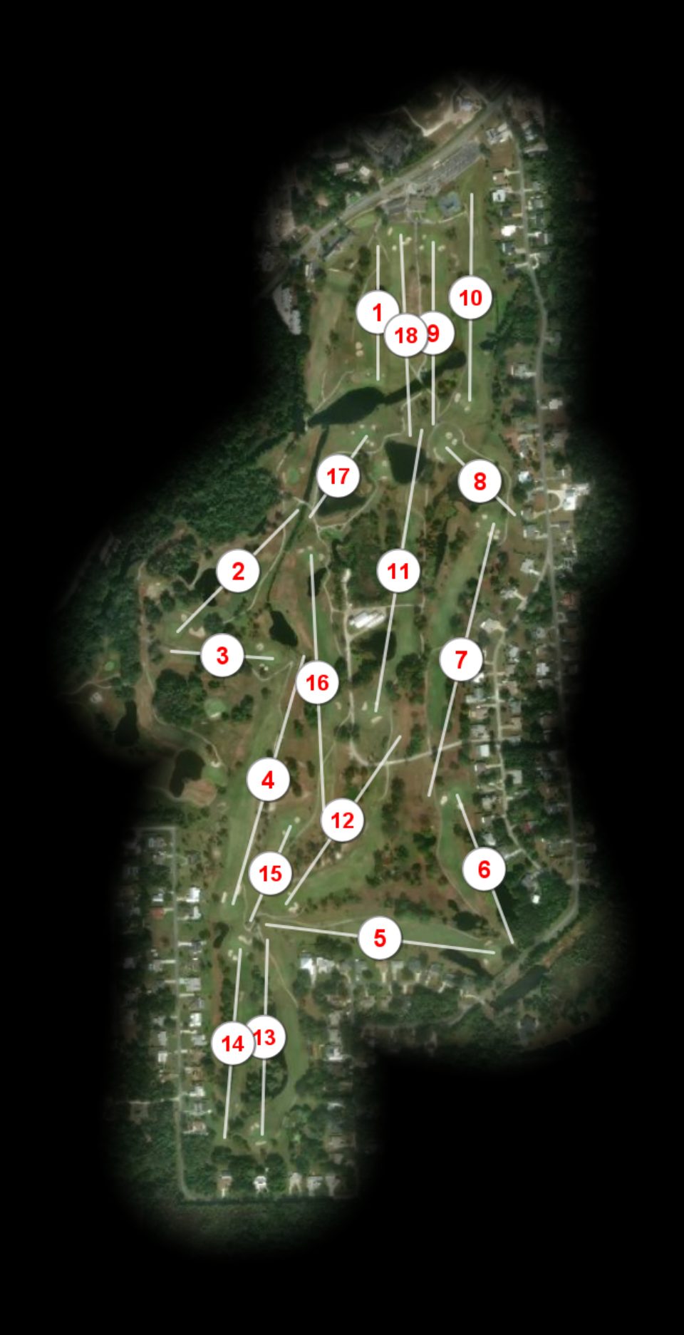 Plantation Inn and Golf Resort Championship course overview