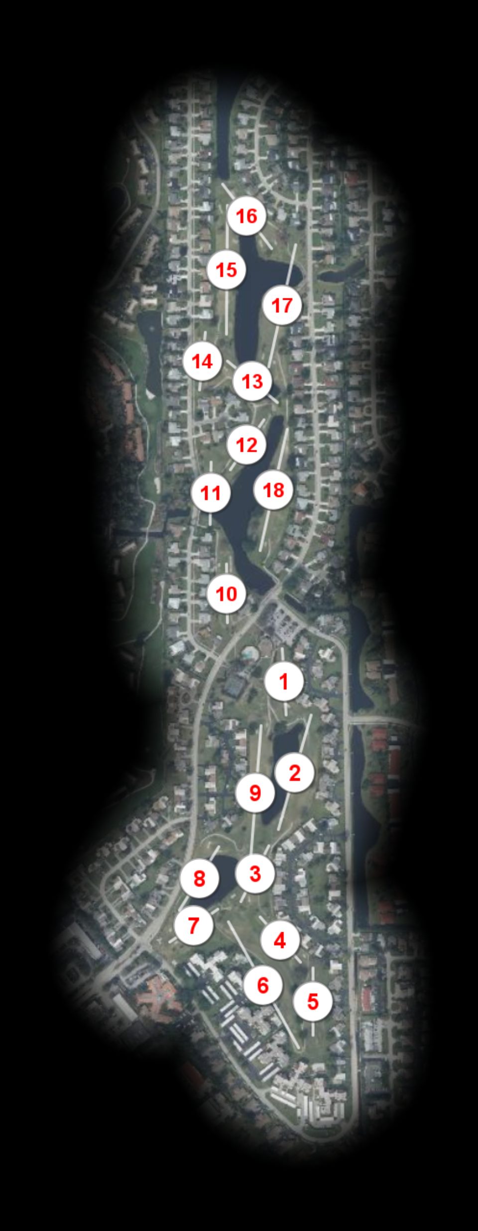 Lakewood Country Club course overview