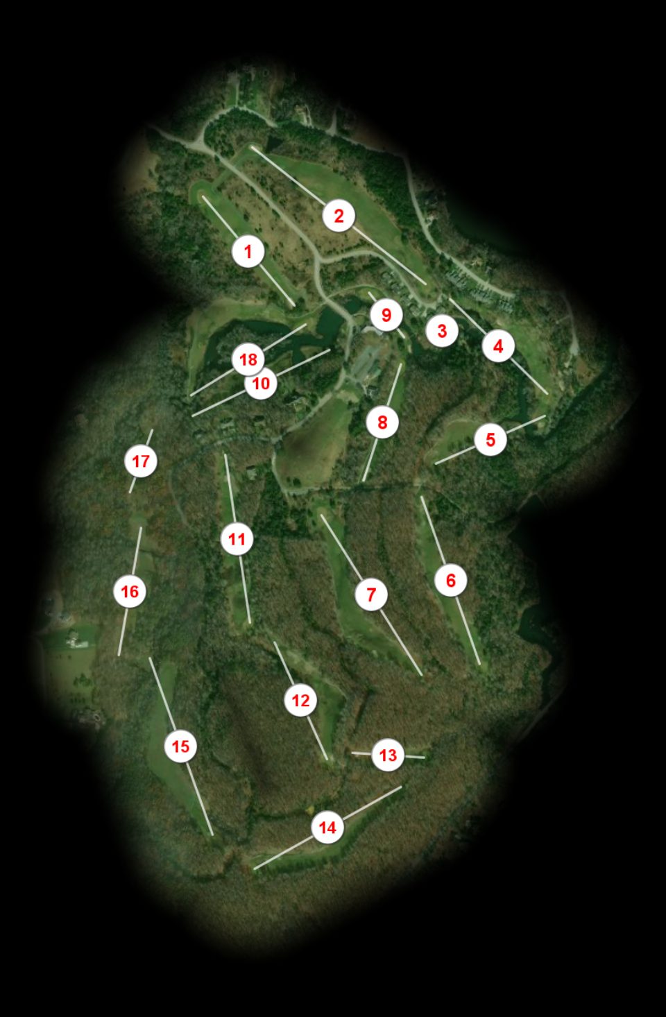 River Run Golf Course course overview