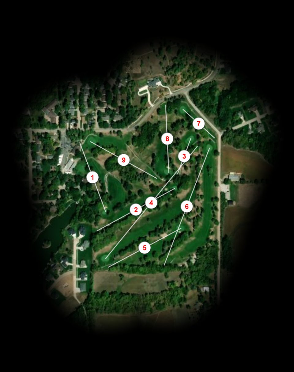 College Heights Country Club course overview
