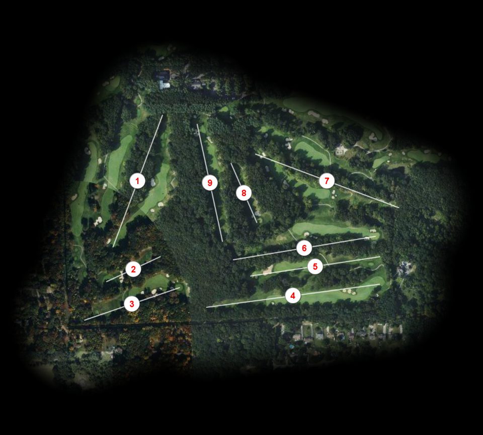 1-9 nine at Shepherd's Hollow Golf Club