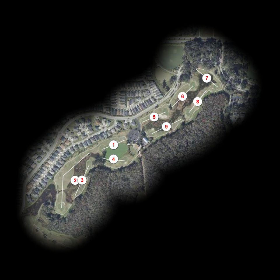 Red Fox and Gray Fox Executive Golf Course course overview