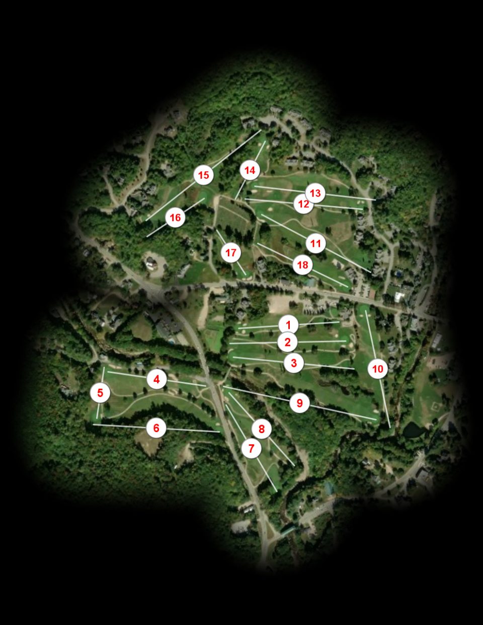 Wentworth Golf Club at Jackson Village course overview
