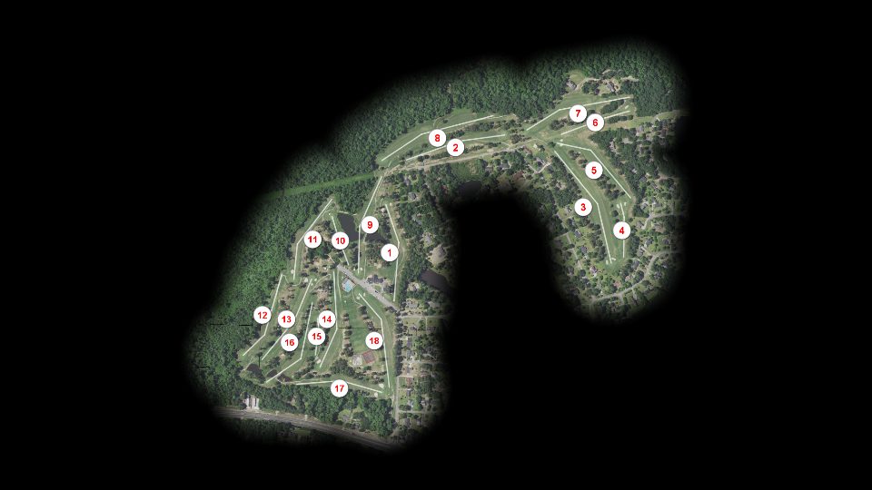 Coharie Country Club course overview