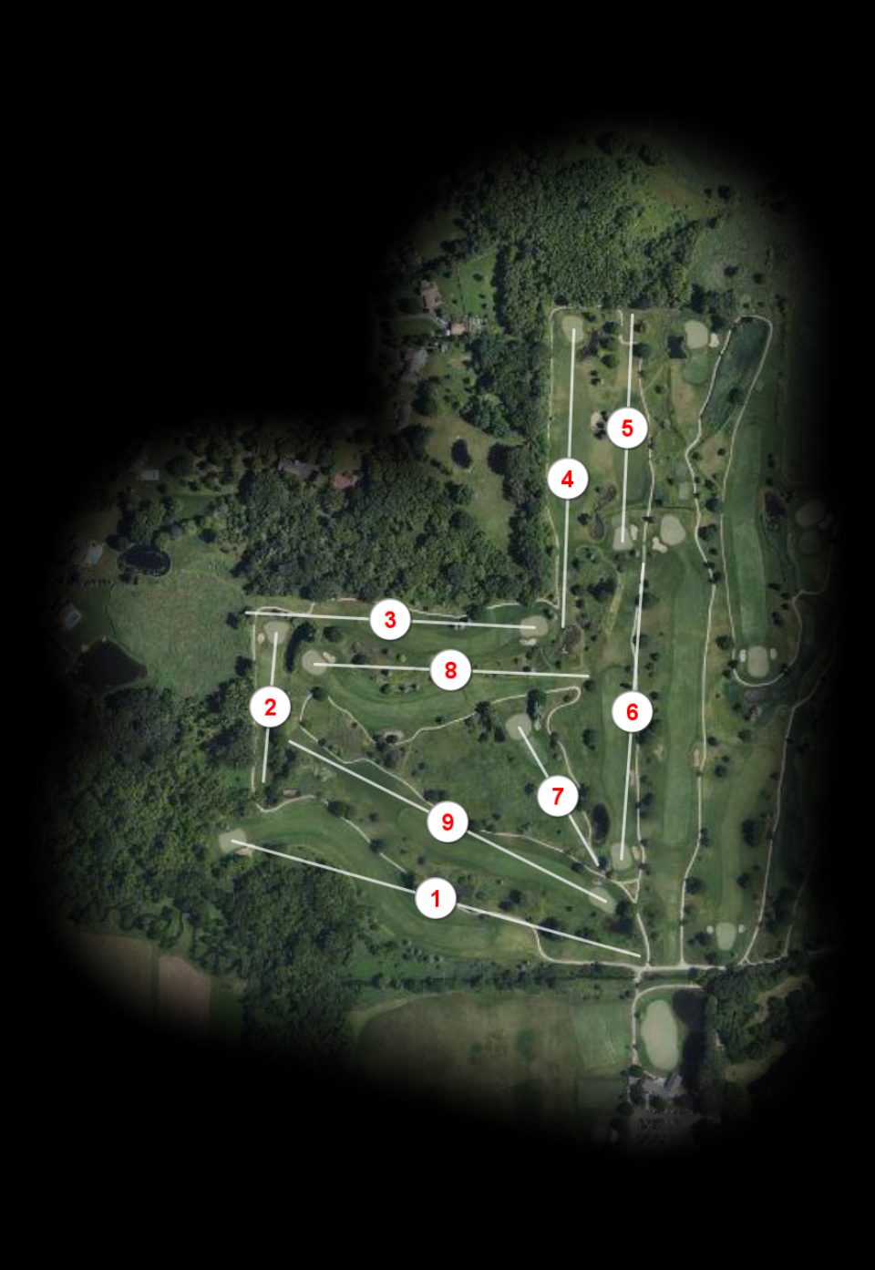 Valley nine at Boone Creek Golf Club