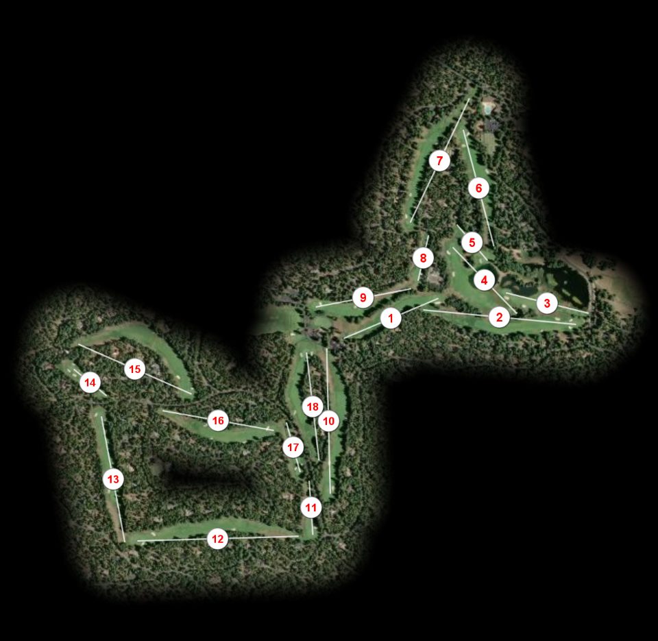 Black Butte Ranch Glaze Meadow course overview