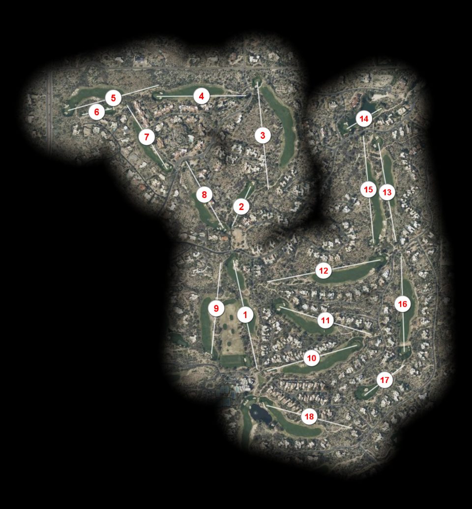Boulders Golf Club North course overview