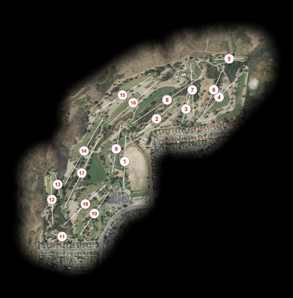 Oceanside Center City Golf Club course overview