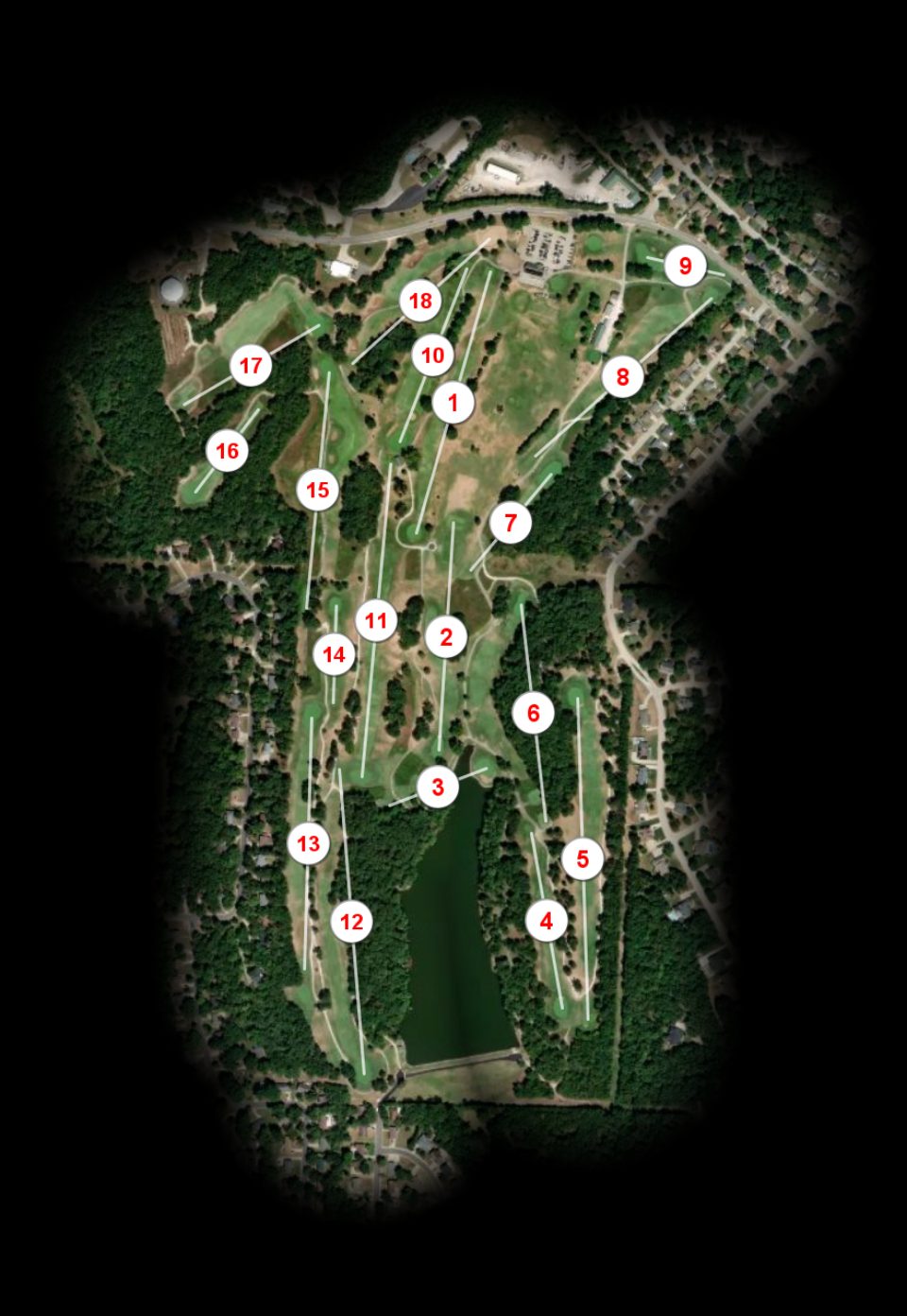 Oak Hills Golf Center course overview