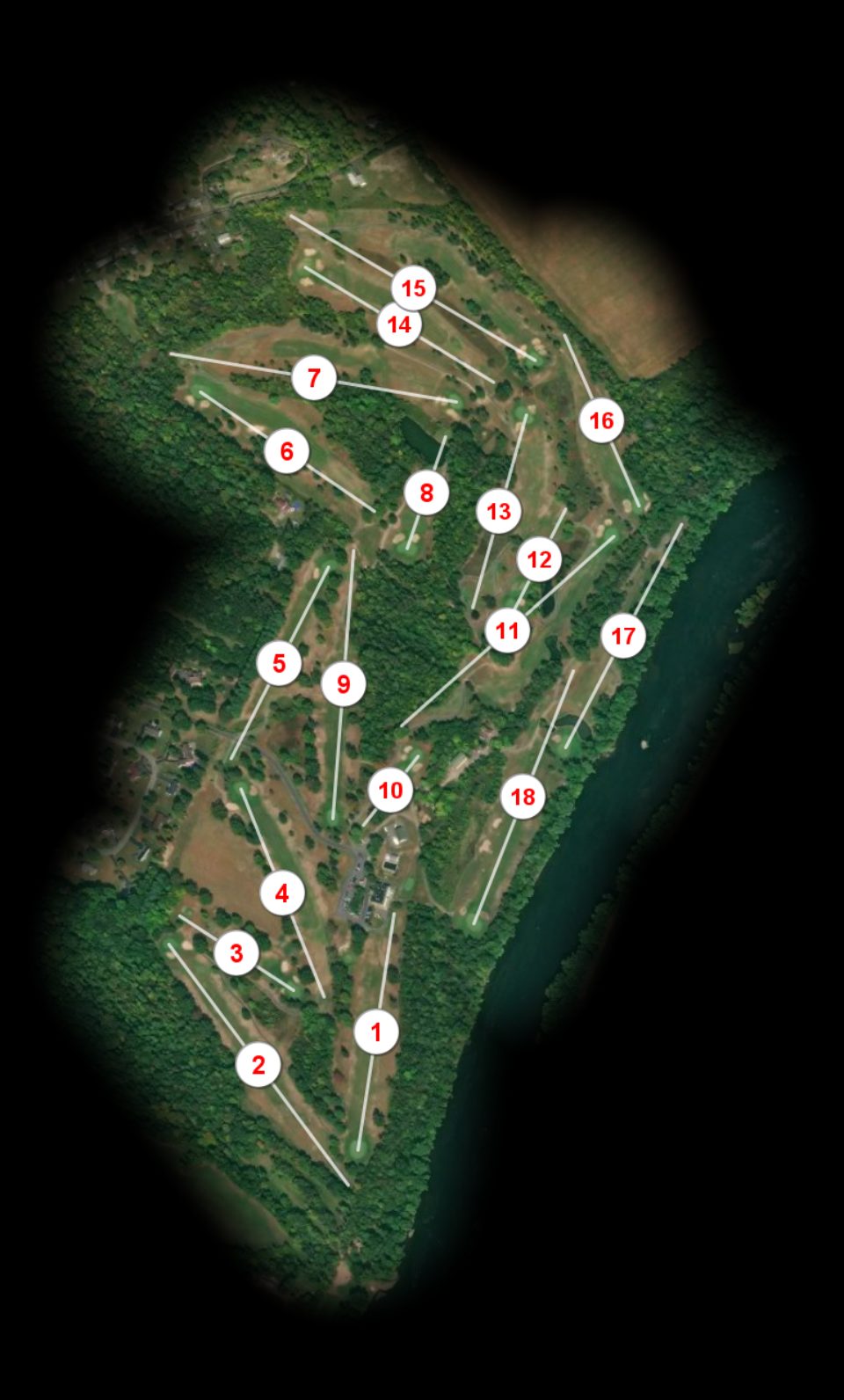 Lewistown Country Club course overview