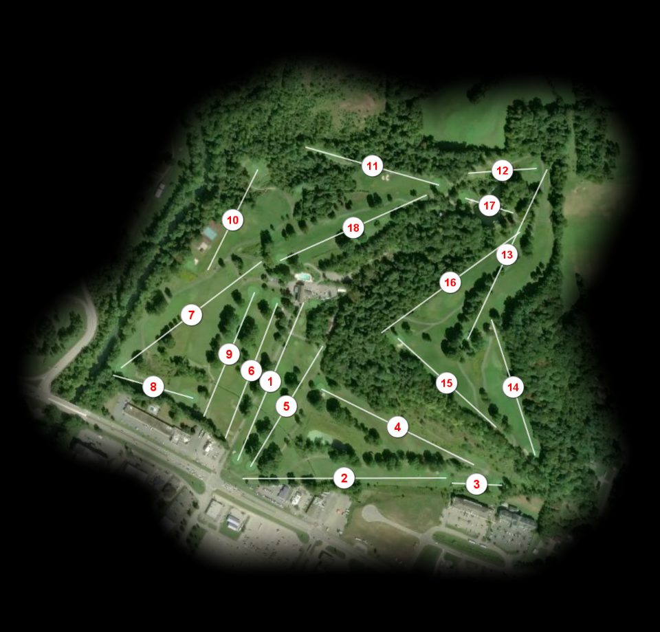 Marietta Country Club course overview