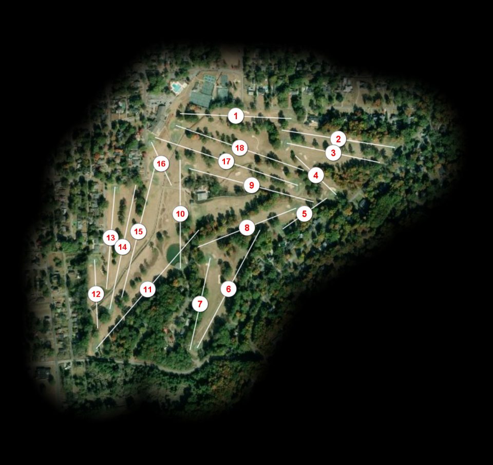 Anniston Country Club course overview