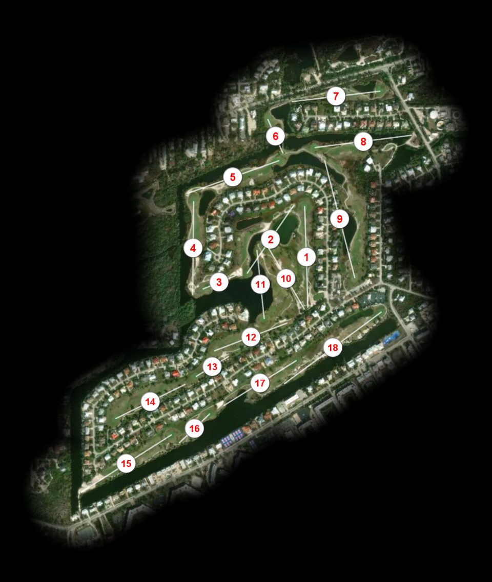 Sanibel Island Golf Club Beachview course overview