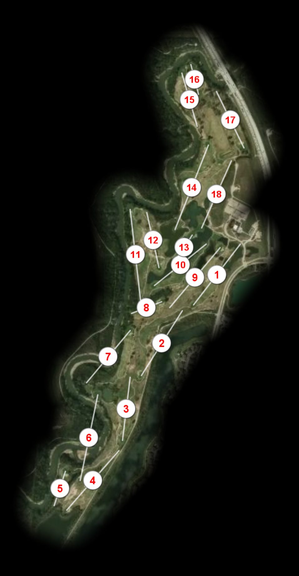 Riverside Golf Club course overview