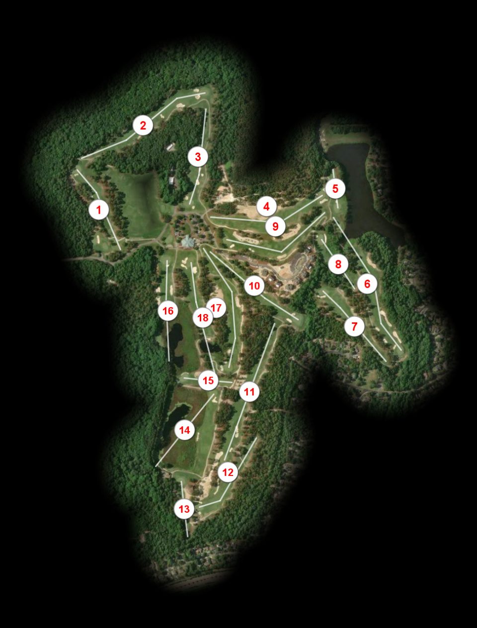 Pinehurst Country Club #8 course overview