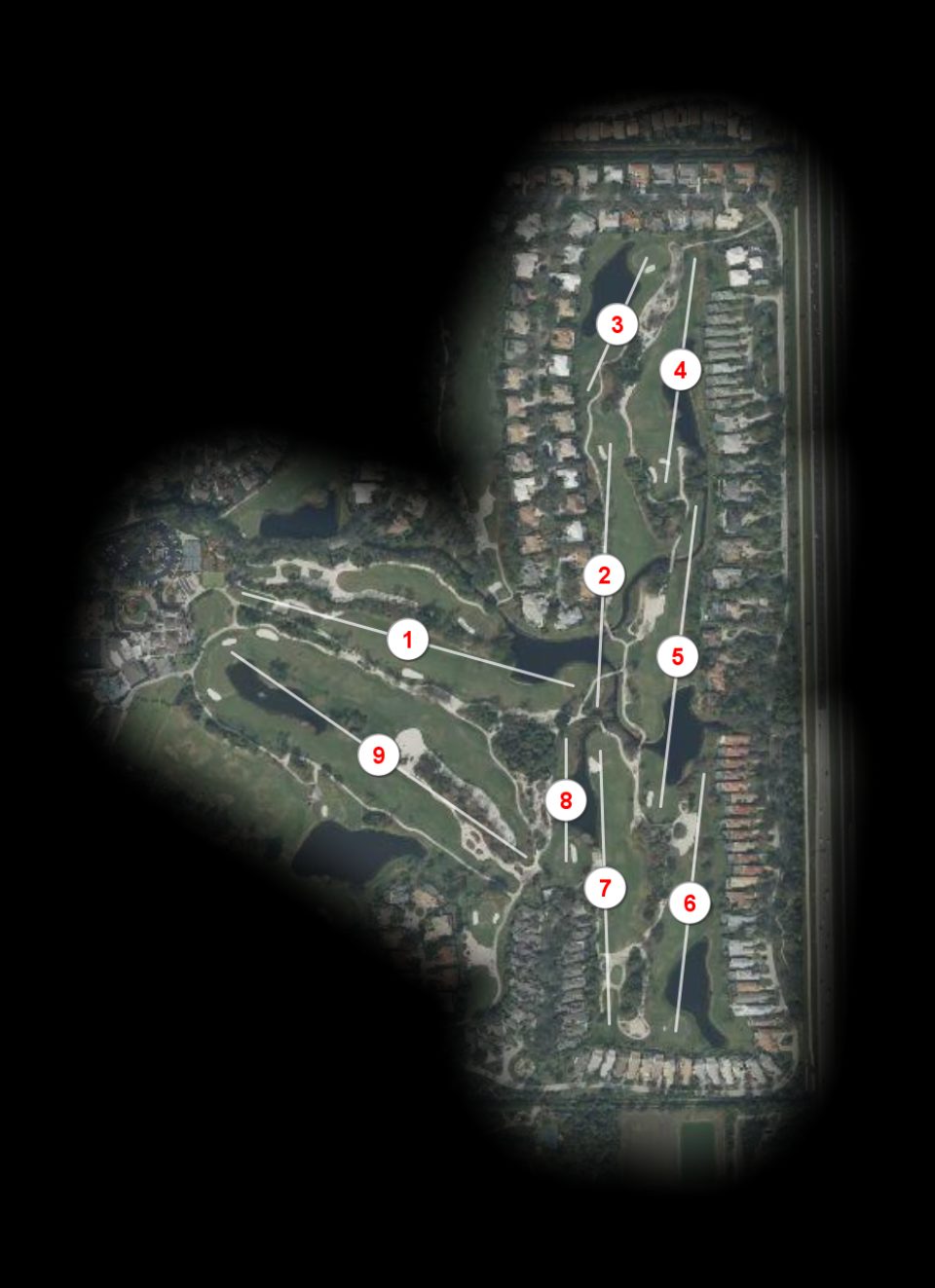 Gold nine at Wyndemere Country Club