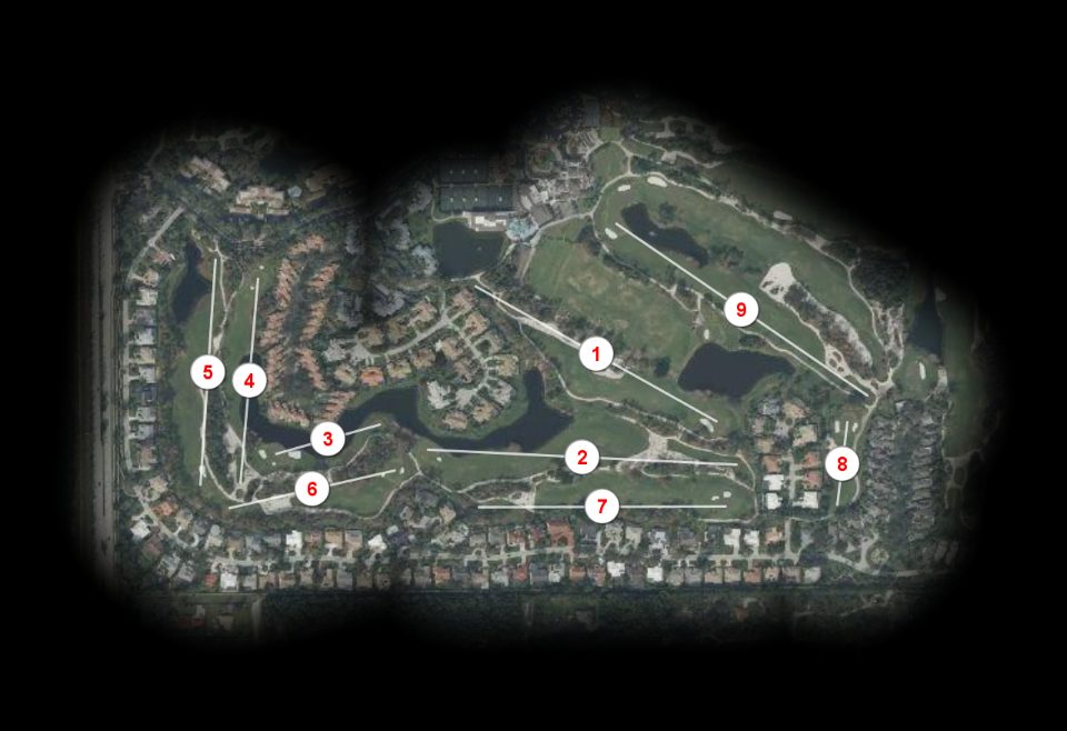 Green nine at Wyndemere Country Club