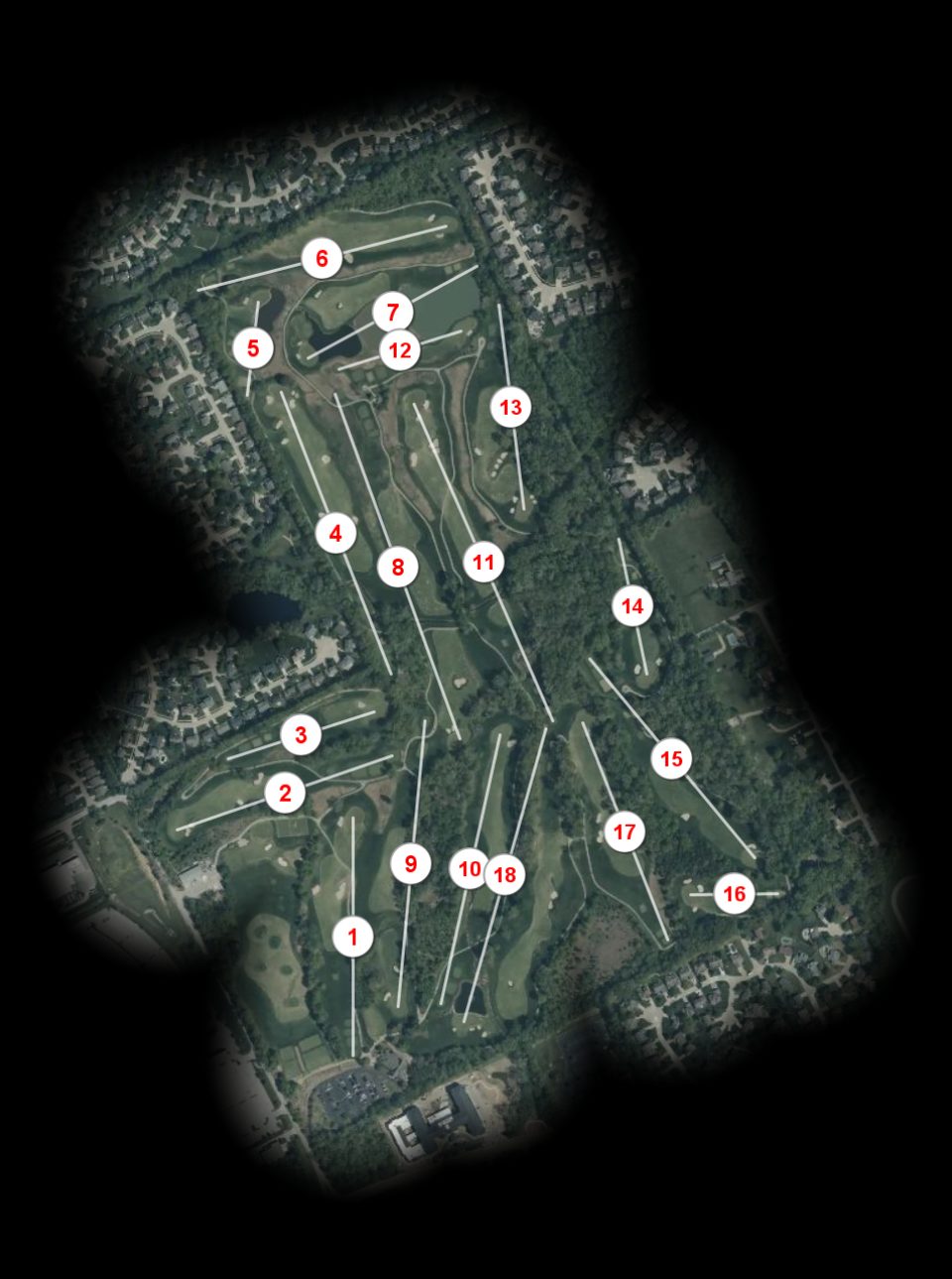 Persimmon Woods Golf Club course overview