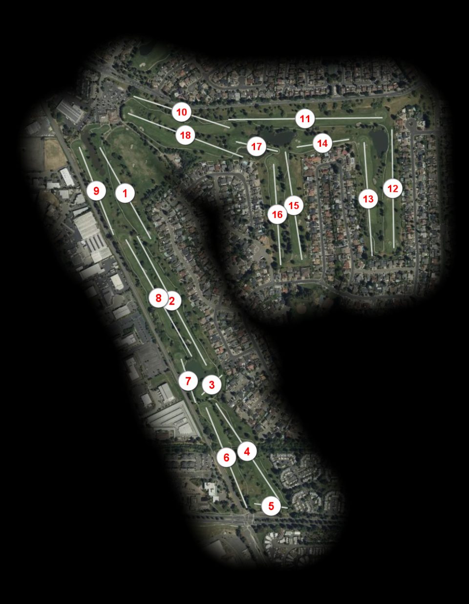 Foxtail GC South Course course overview