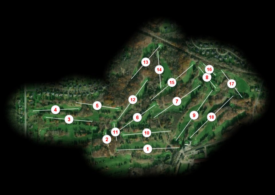 Victor Hills Golf Club North course overview