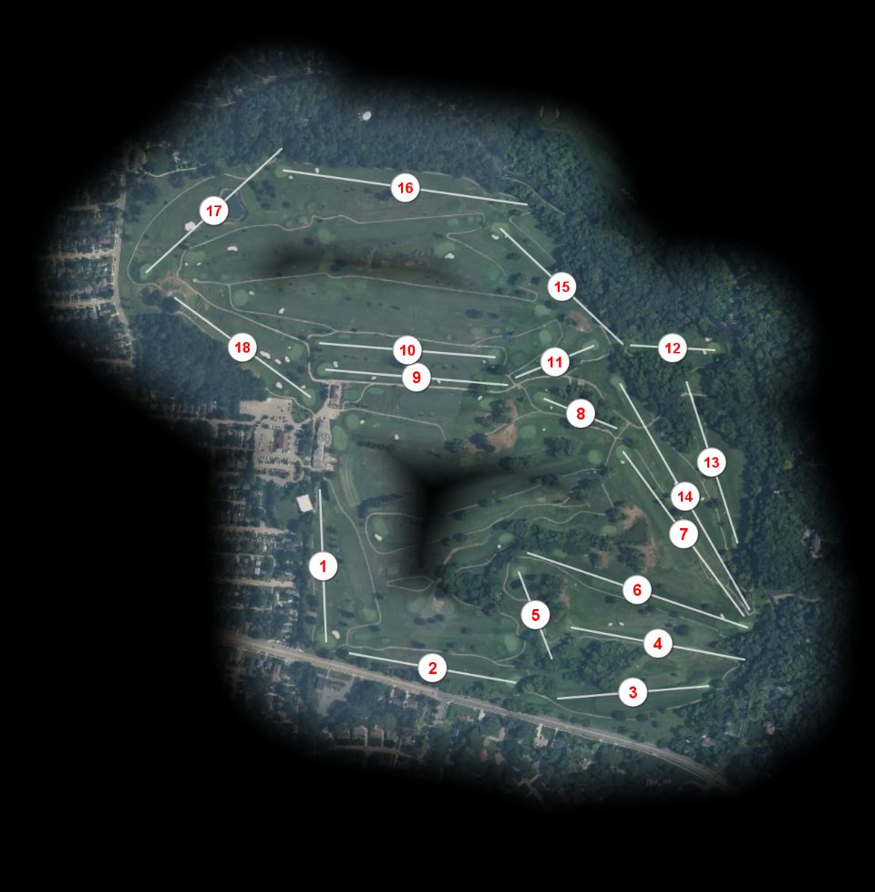 Community Golf Course Hills course overview