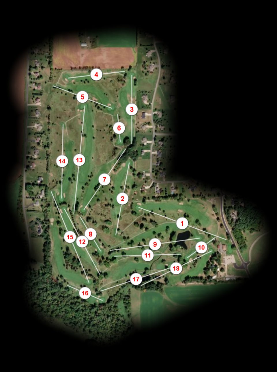 Hiawatha Golf Club course overview