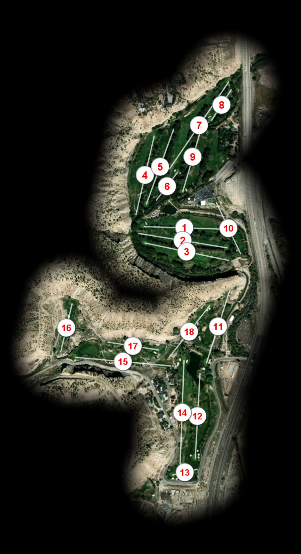 Carbon Country Club course overview