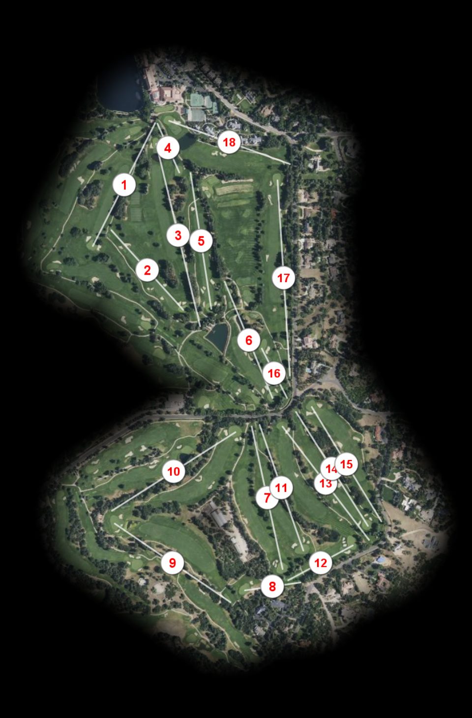 Broadmoor Resort East course overview