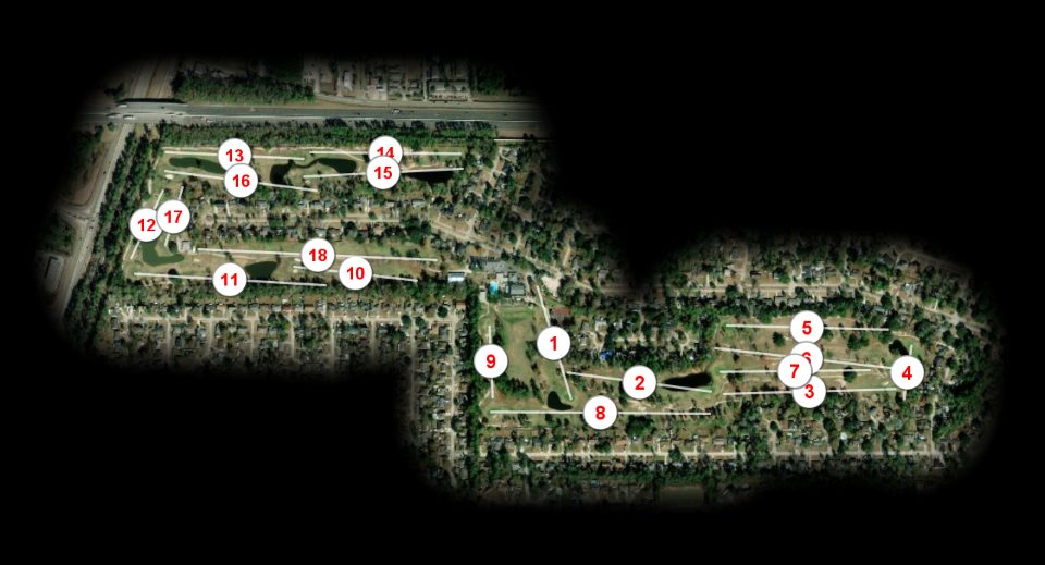 Pinewood Country Club course overview