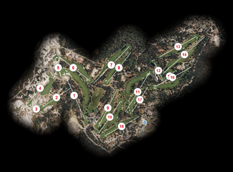 Spyglass Hill Golf Course course overview