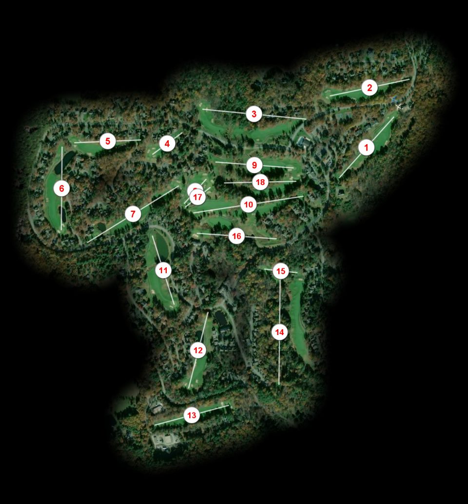 Woodloch Springs course overview
