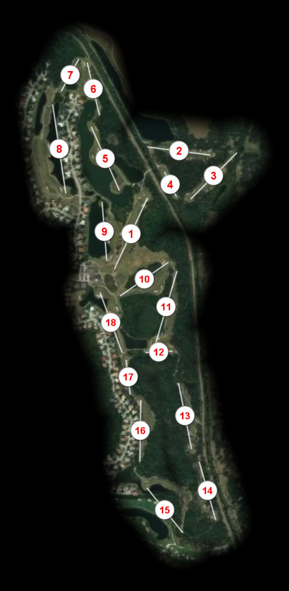 Misty Creek Country Club course overview