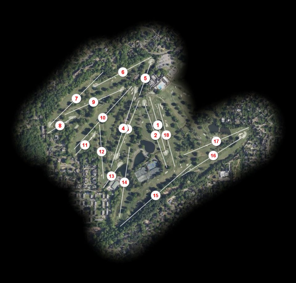 Country Club of Birmingham West course overview